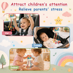 Interactive UFO Silicone Pull String Learning Toy for Kids | Baby Sensory Travel & Teething Toy for 6–18 Months