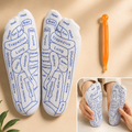 Reflexology Socks with Trigger Point Massage Tool | Acupressure Foot Massage Socks with Reflexology Chart for Women & Men – 1 Pair