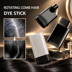 Hair Color Comb Stick for Grey Hair Coverage | Waterproof & Sweat-Proof Hair Root Touch-Up Stick for Men & Women – Black