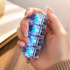 RRR Collection Mechanical Keyboard Switch Keychain | Blue Clicky Switch Tester | Fidget Keychain Toy | Keyboard Switch Sample for Gamers & Typing Enthusiasts