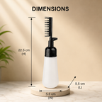 2-in-1 Hair Applicator Bottle with Comb | Root Comb Hair Oil & Hair Dye Applicator for Scalp, Liquid Hair Care, Home & Salon Use