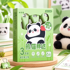 Panda Correction Tape Set of 3 | Quick-Dry White-Out Correction Tape Rollers for Students, Kids, School & Office | No-Mess Paper Correction with Precision Tip