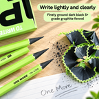 HB Wooden Graphite Pencils for Kids & Students – Pack of 10 | Smooth Writing Pencils for School, Drawing, Sketching & Office