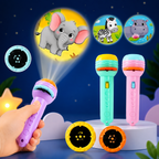 RRR Collection Kids Projection Flashlight Toy | Story Projector Torch with Picture Slides | Educational Learning Toy for Boys & Girls 3+ Years