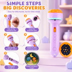 RRR Collection Kids Projection Flashlight Toy | Story Projector Torch with Picture Slides | Educational Learning Toy for Boys & Girls 3+ Years