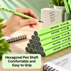 HB Wooden Graphite Pencils for Kids & Students – Pack of 10 | Smooth Writing Pencils for School, Drawing, Sketching & Office