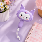 RRR Collection Cute Panda Hammer Keychain with Sound | Shake Left Right Beep | Soft Silicone Fidget Keychain | Sensory Stress Reliever for Kids, Babies & Toddlers